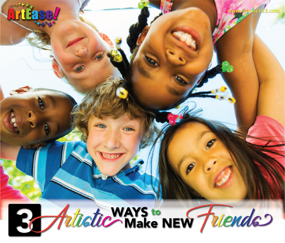 3 Artistic Ways to Make New Friends-Kids Cover