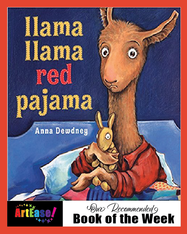 ArtEase! Book of the Week - Llama Llama Red Pajama